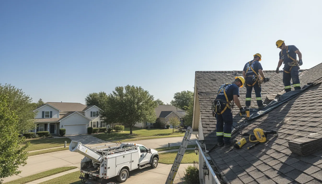 Emergency Solar Roof Shingle Repair in Heber Springs, AR